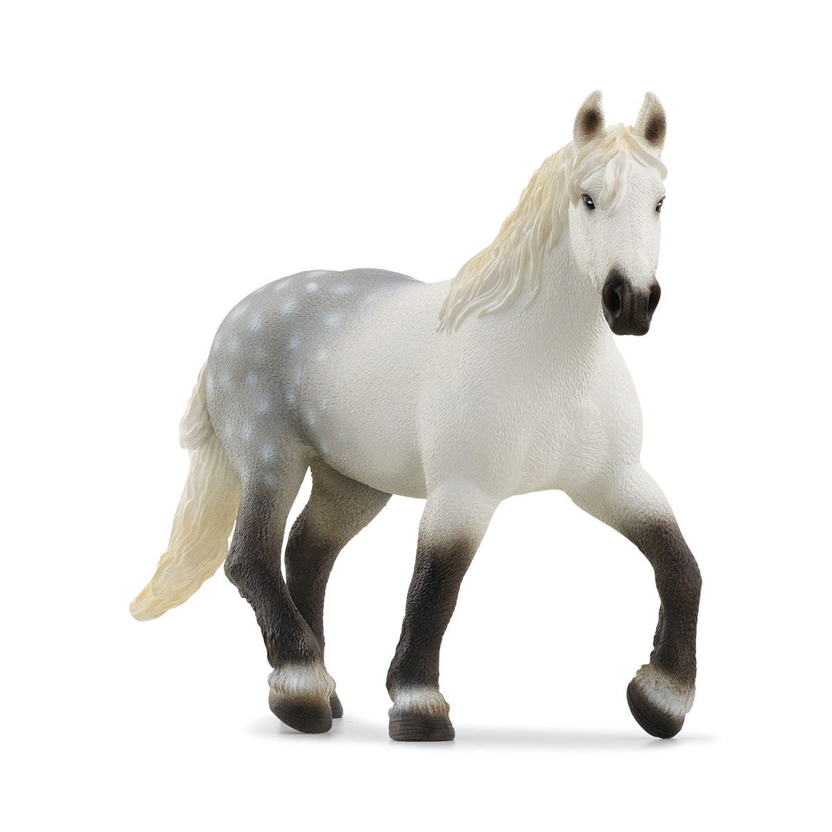 Schleich Animal Figurine - Horses - Percheron Mare-Mountain Baby